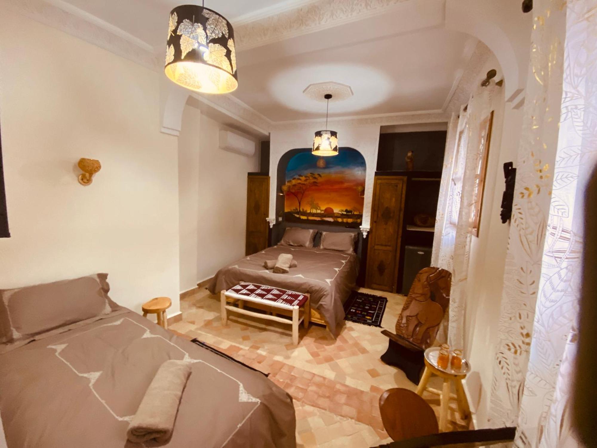 Riad & Spa Sous Le Soleil Chez Jerome Et Pamela Suite Africaine Marrákes Kültér fotó