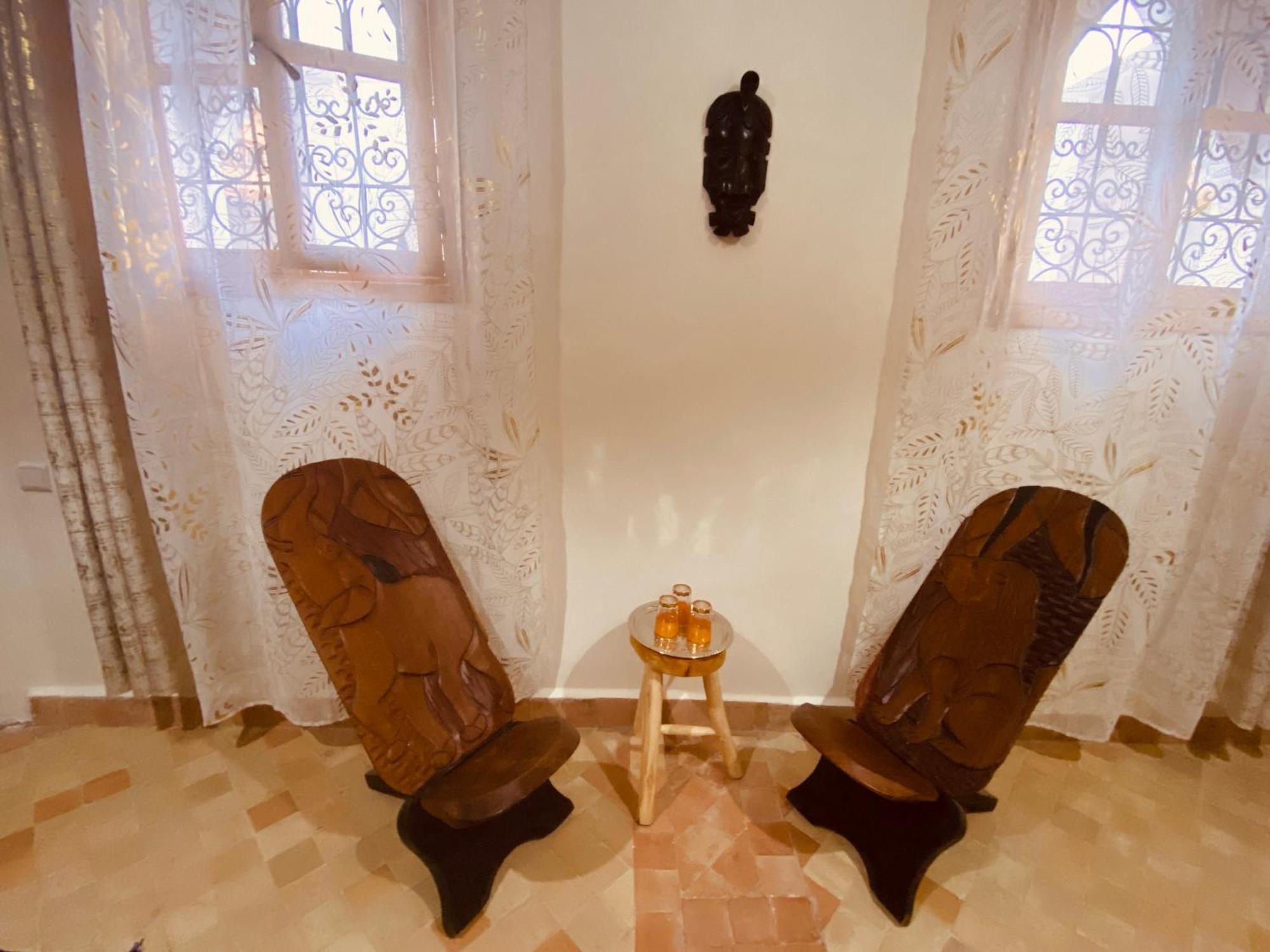Riad & Spa Sous Le Soleil Chez Jerome Et Pamela Suite Africaine Marrákes Kültér fotó